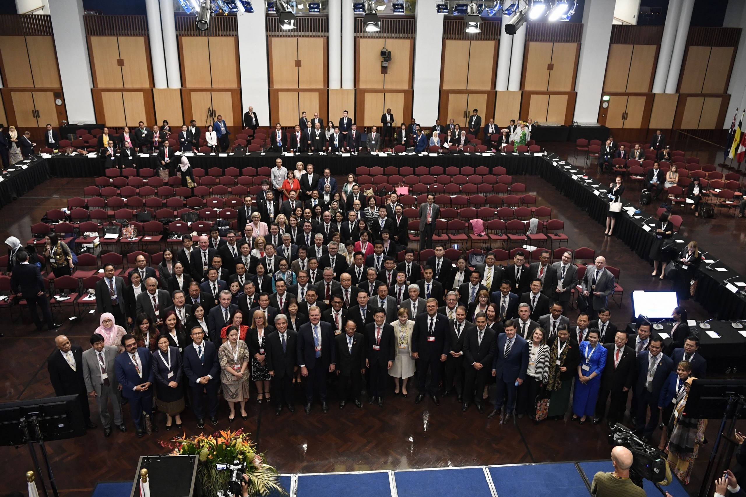 Group photo of all APPF28 delegates at the APPF28 Opening Ceremony